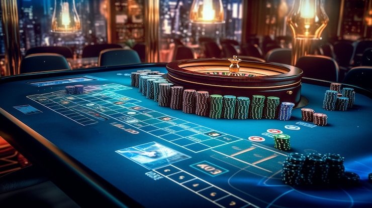 Account balance and bet history on wild bandito